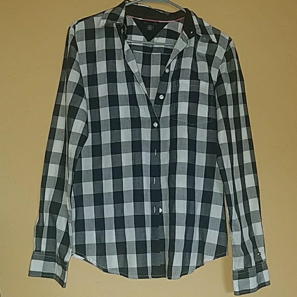 Tommy Hilfiger plaid top